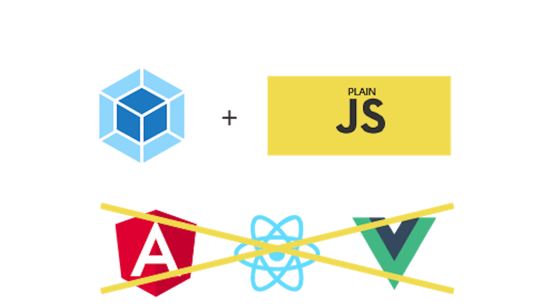 featured image - A dead simple Webpack 4 example with vanilla JavaScript (No Libraries and Frameworks)