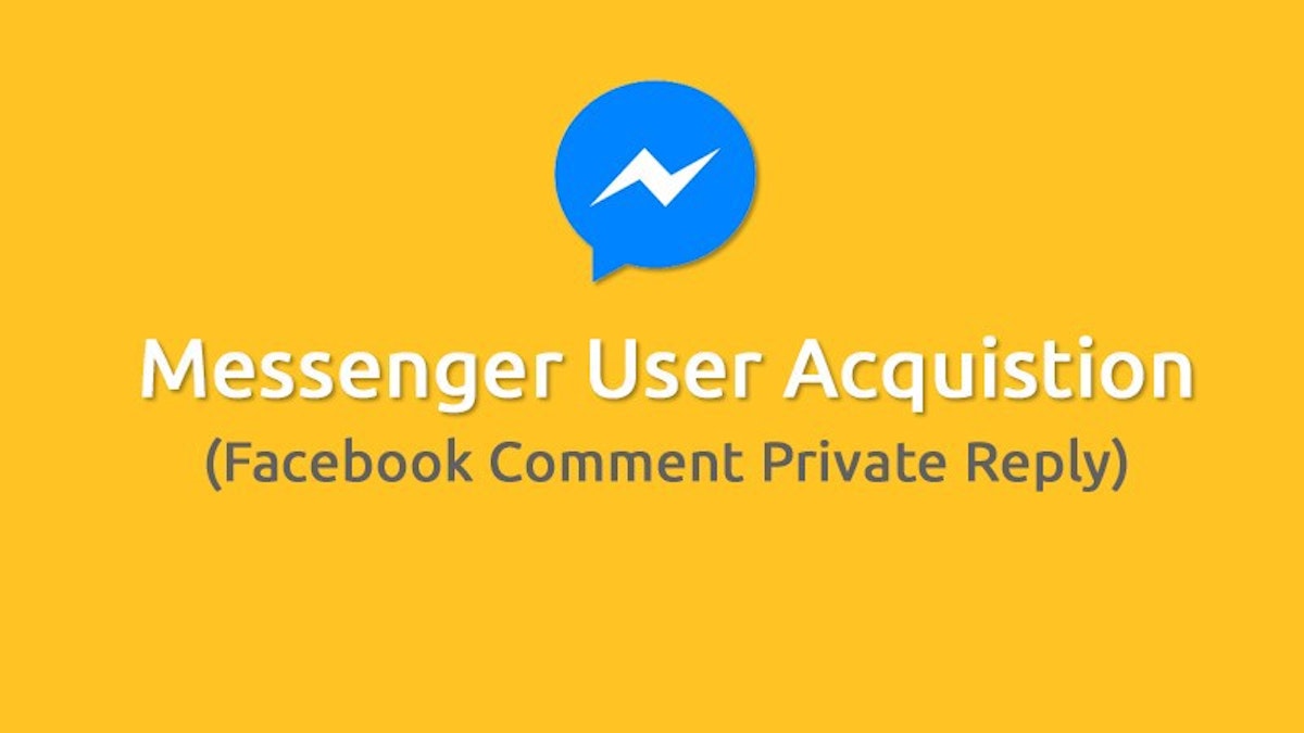 featured image - Messenger User Acquisition: How to build Facebook Comment Auto Reply(Private Reply) using nodeJS