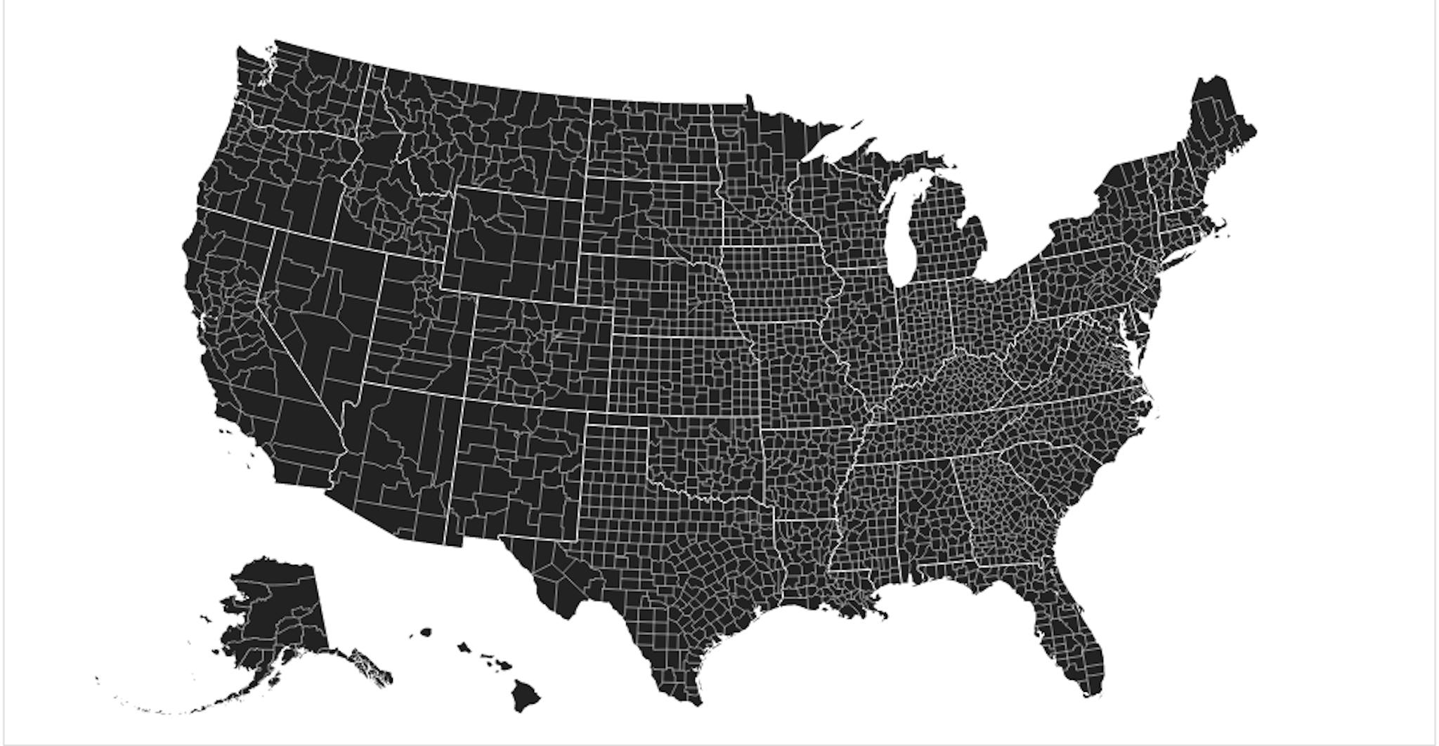 featured image - Changing D3js albersUsa state size