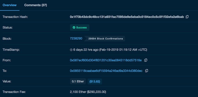 /fat-finger-or-token-laundering-explaining-that-300-000-fee-ethereum-transaction-bb20ba76ce40 feature image
