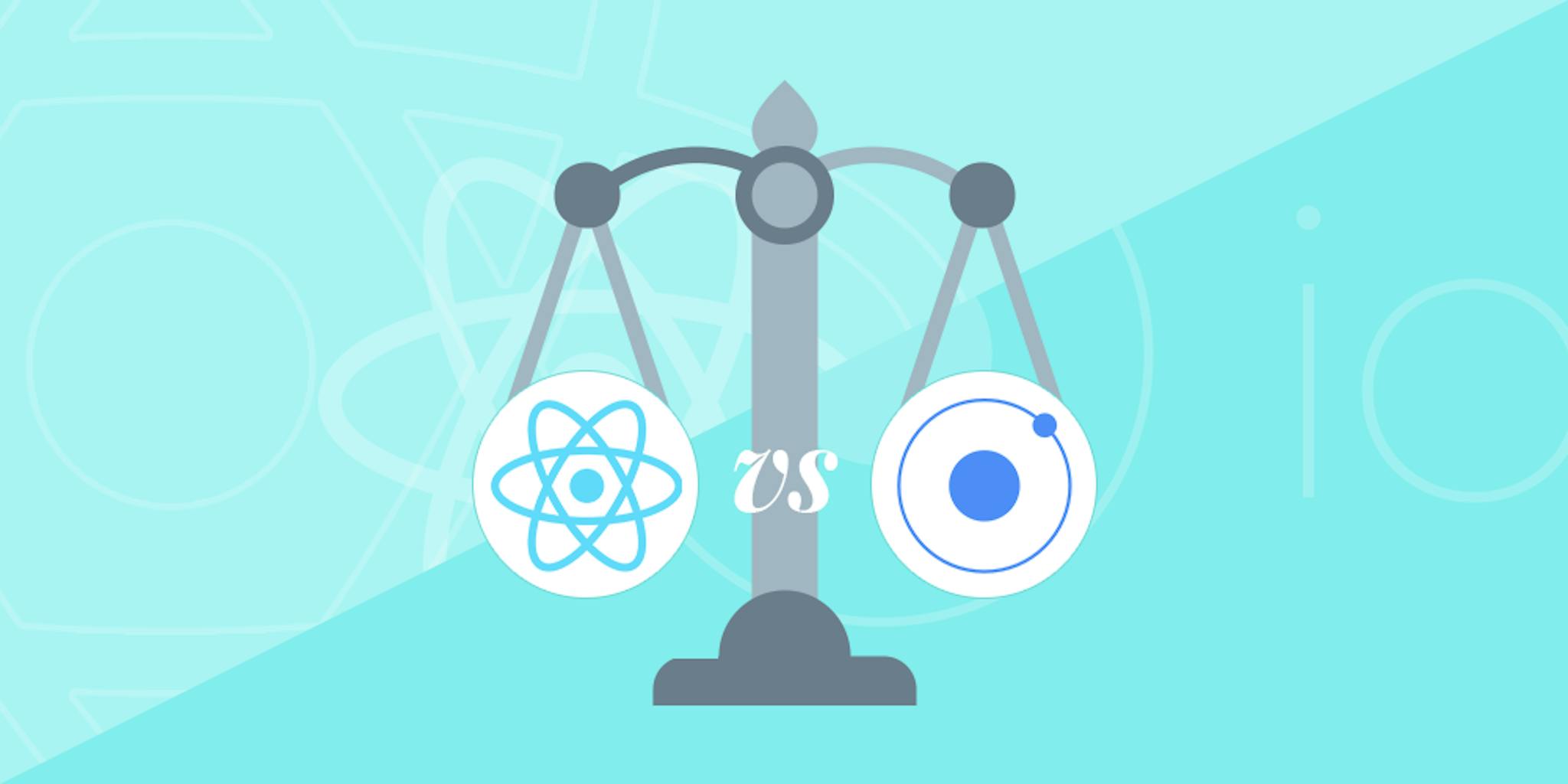 featured image - Building an app: React Native vs Ionic