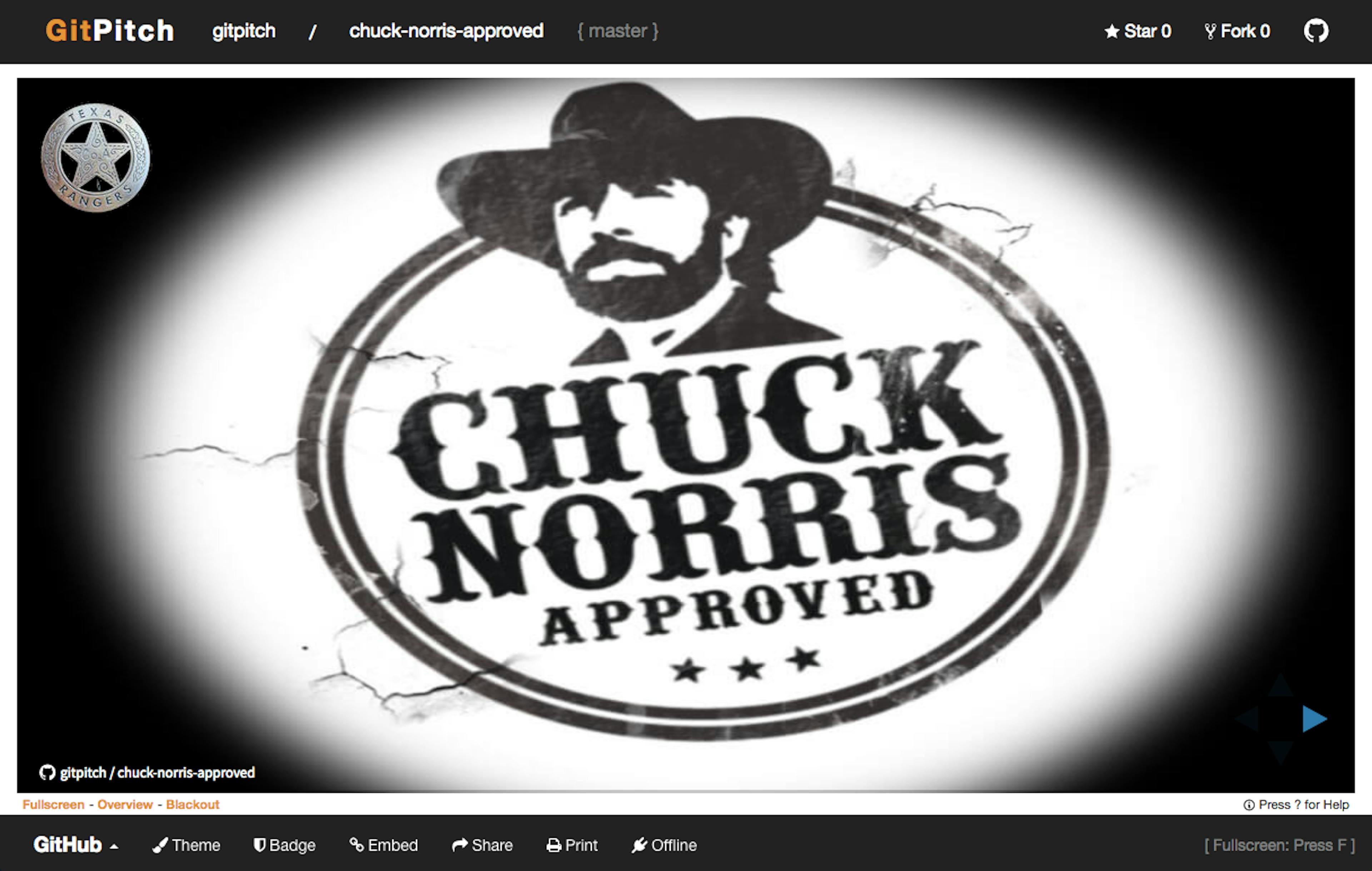 featured image - Chuck Norris Approved!