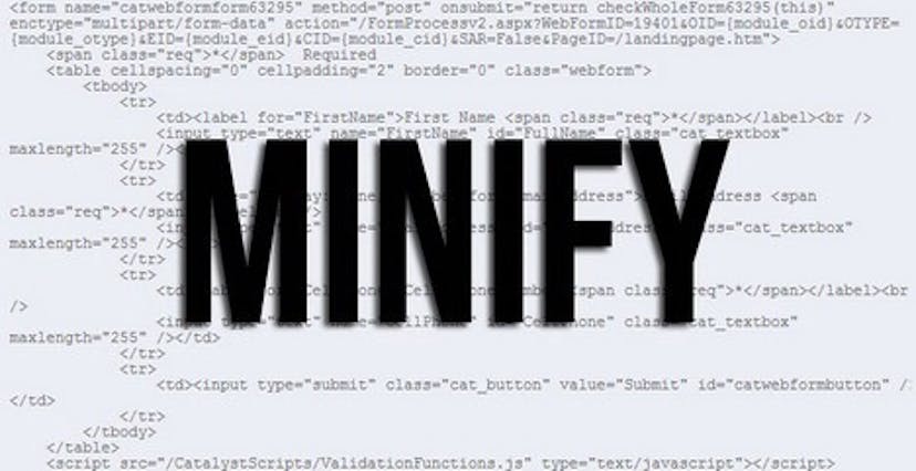 /javascript-compressors-how-and-why-to-minify-your-js-f04f639a3512 feature image