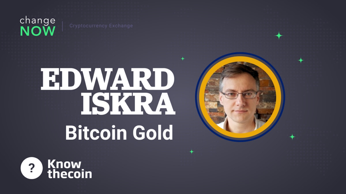 featured image - Know The Coin: Interview with Bitcoin Gold’s Communications Director Edward Iskra