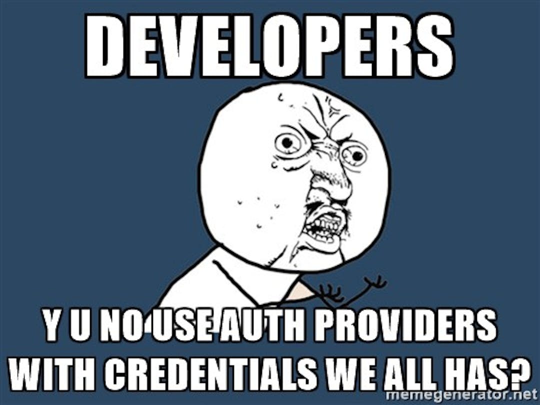 featured image - Dev Rant: Stop reinventing user auth