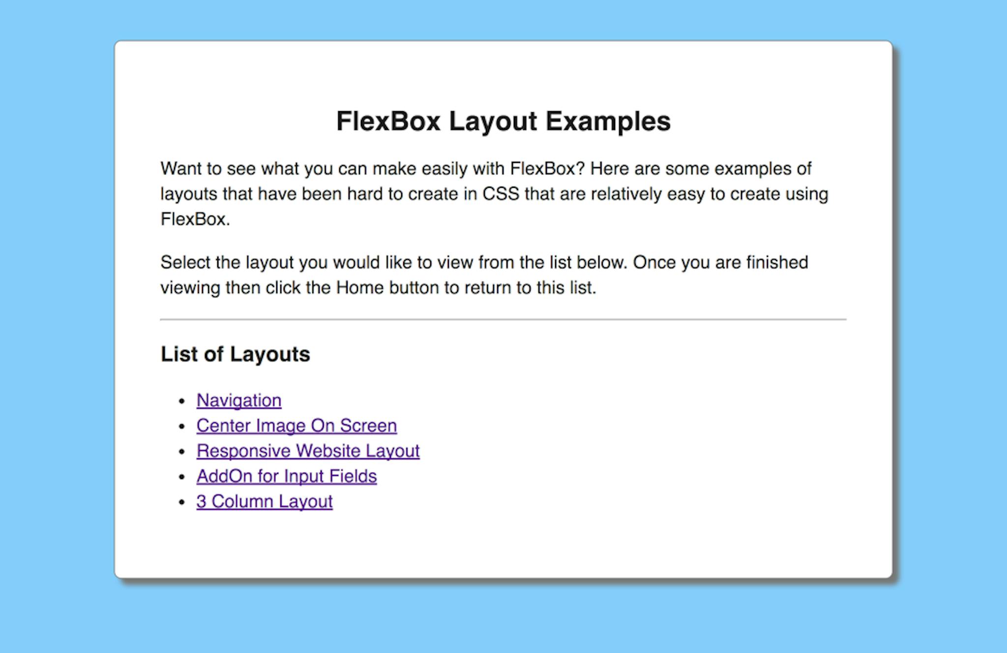 Here are 5 Layouts That You Can Make With FlexBox | HackerNoon