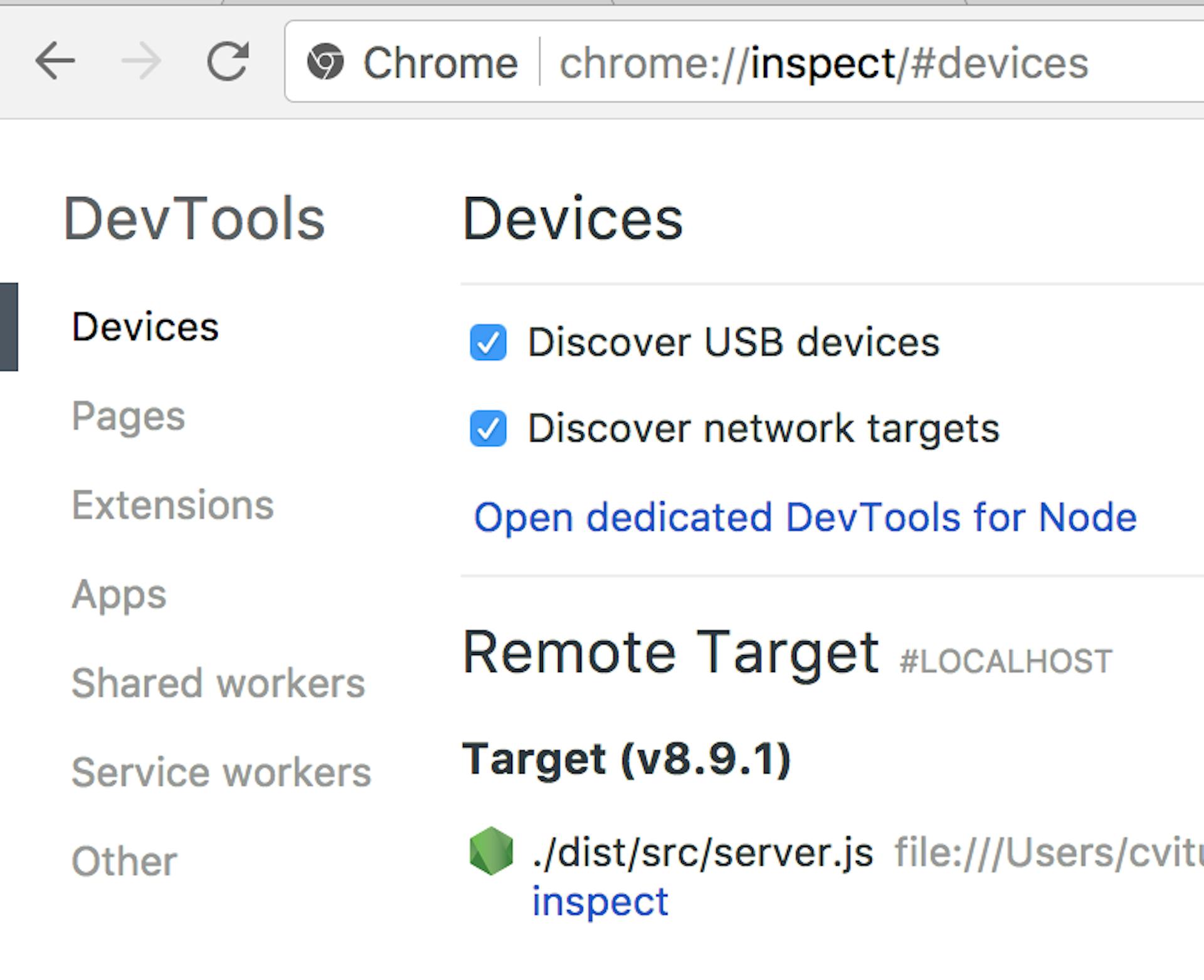 featured image - Debugging Node without restarting processes