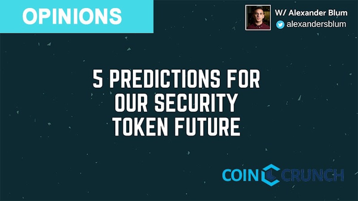 featured image - 5 Predictions for Our Security Token Futur