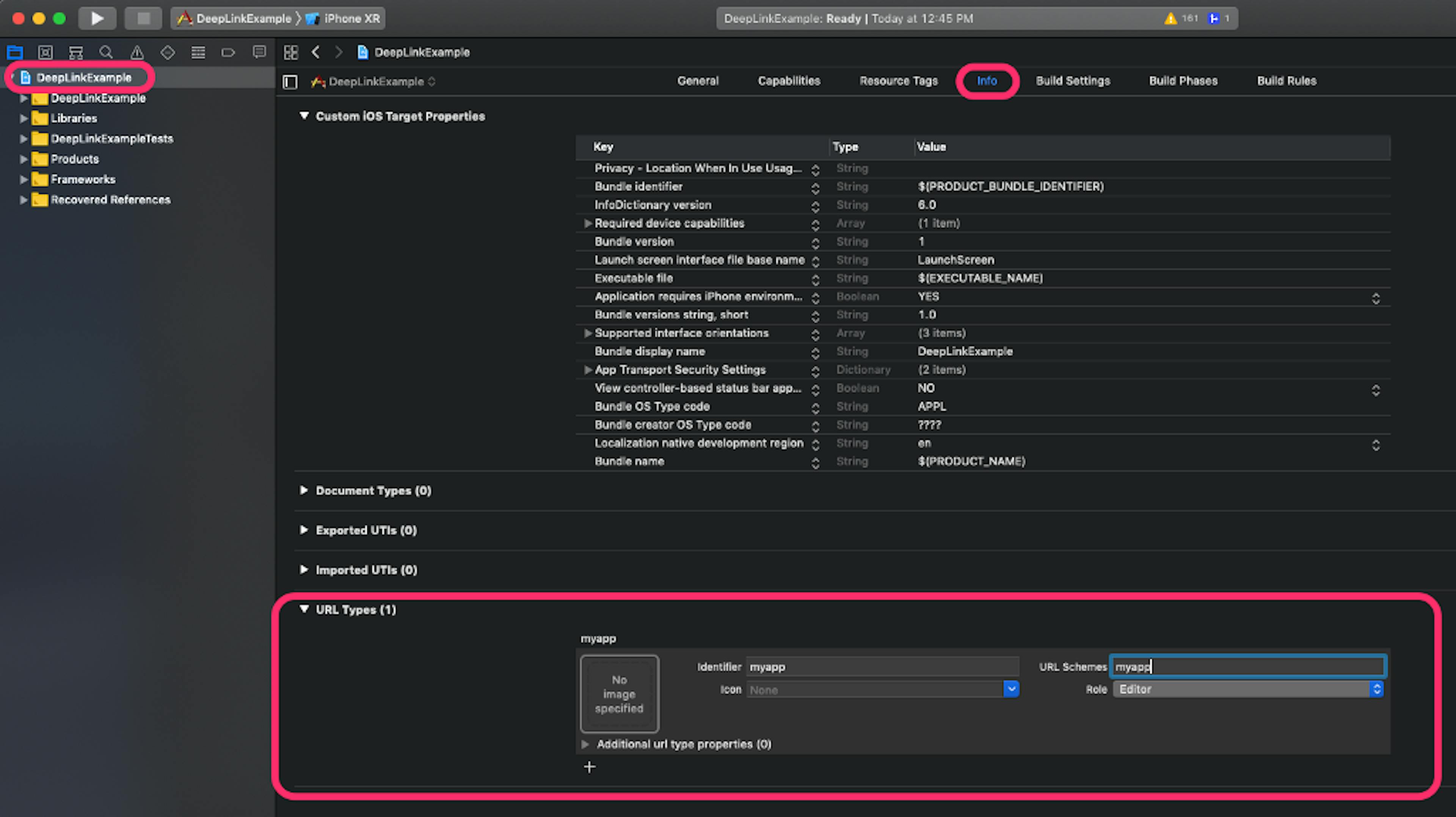 React Native Deep Linking for iOS and Android