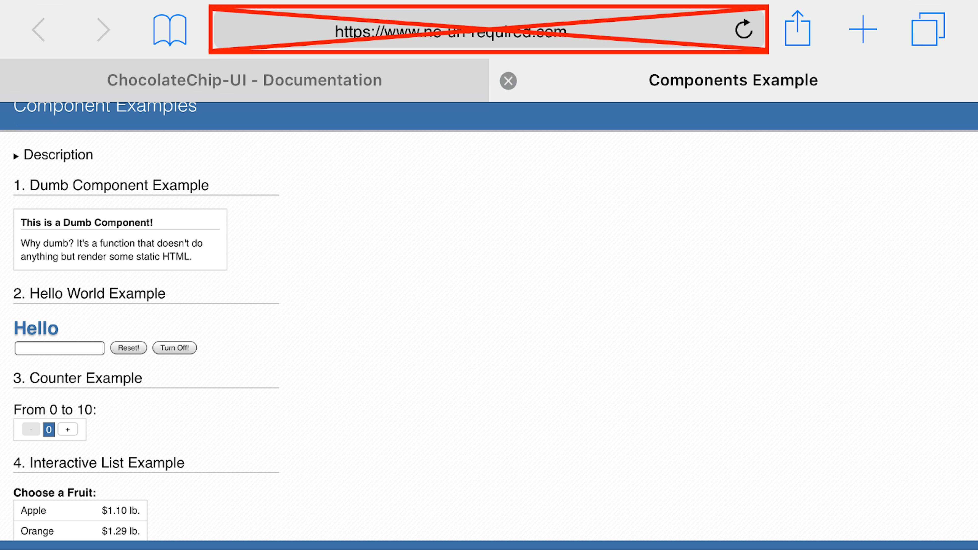 featured image - Routing without URLs in ChocolateChip-UI