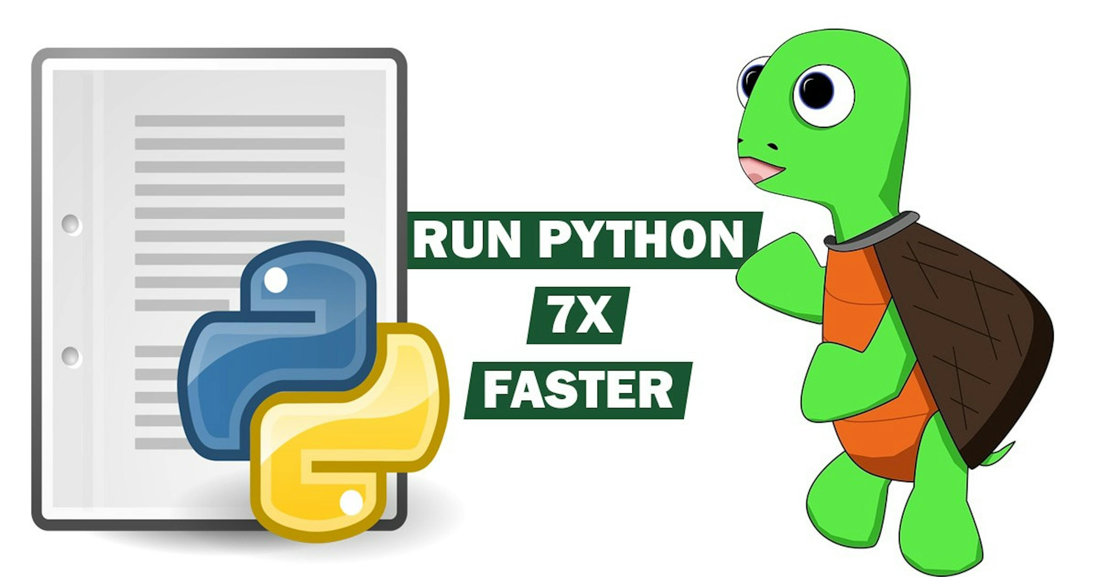 featured image - Are your Python programs running slow? Here’s how you can make them 7x faster.