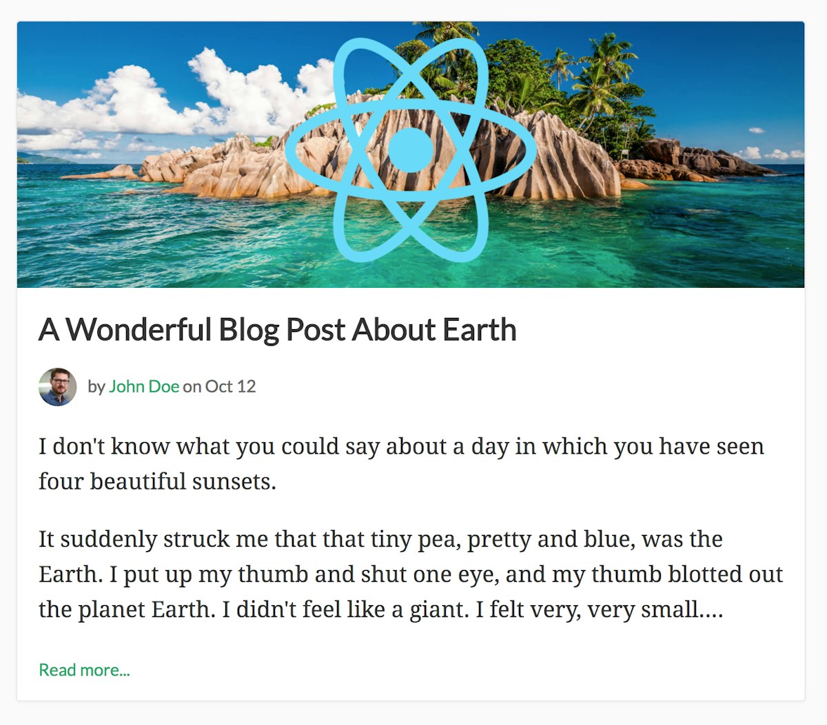 featured image - How to Build a Simple Blog Using React and GraphQL
