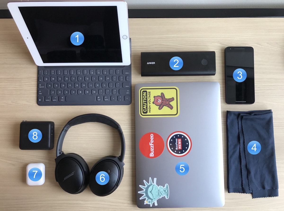 featured image - Digital Nomad Life: tech in my backpack