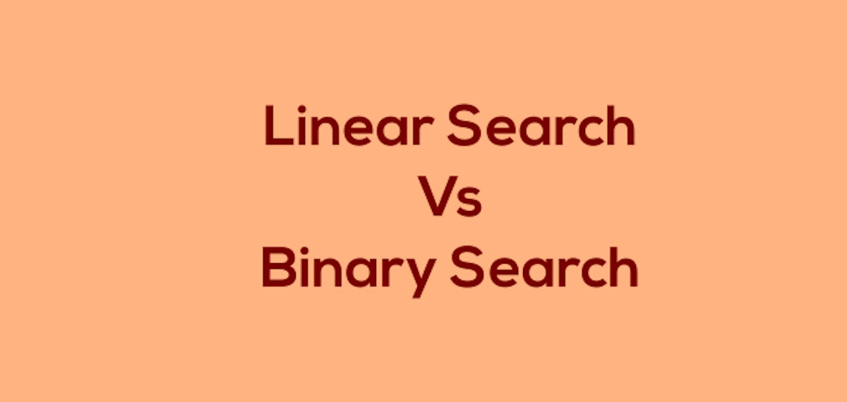 featured image - Linear Search Vs Binary Search
