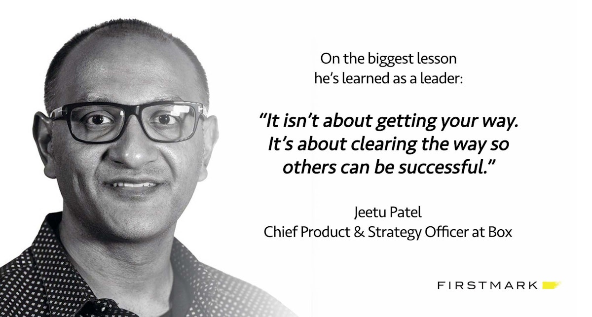 featured image - Box’s CPO Jeetu Patel on Getting Out of the Way: Lessons on Leadership