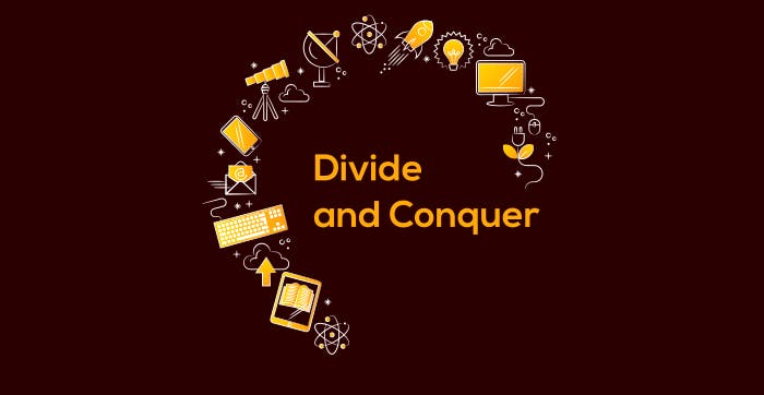 featured image - Divide and Conquer (Merge Sort)