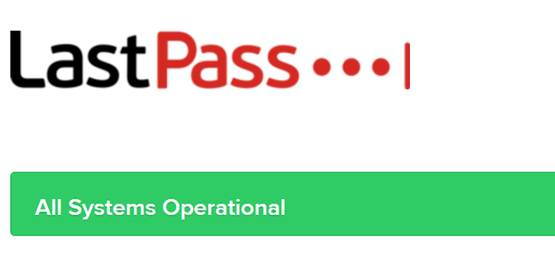 System Status LastPass Page (Fig. 5)