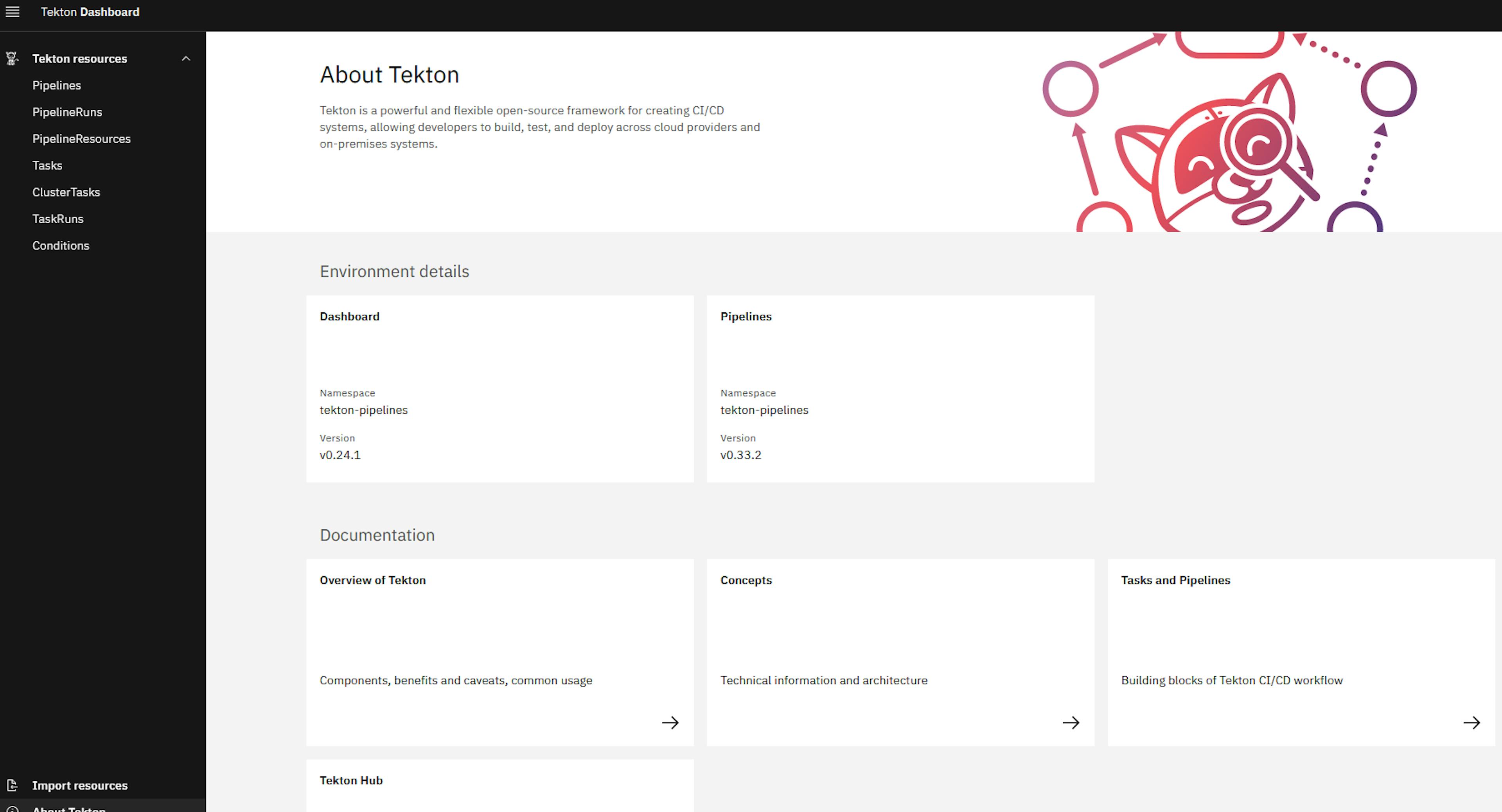 Tekton Dashboard