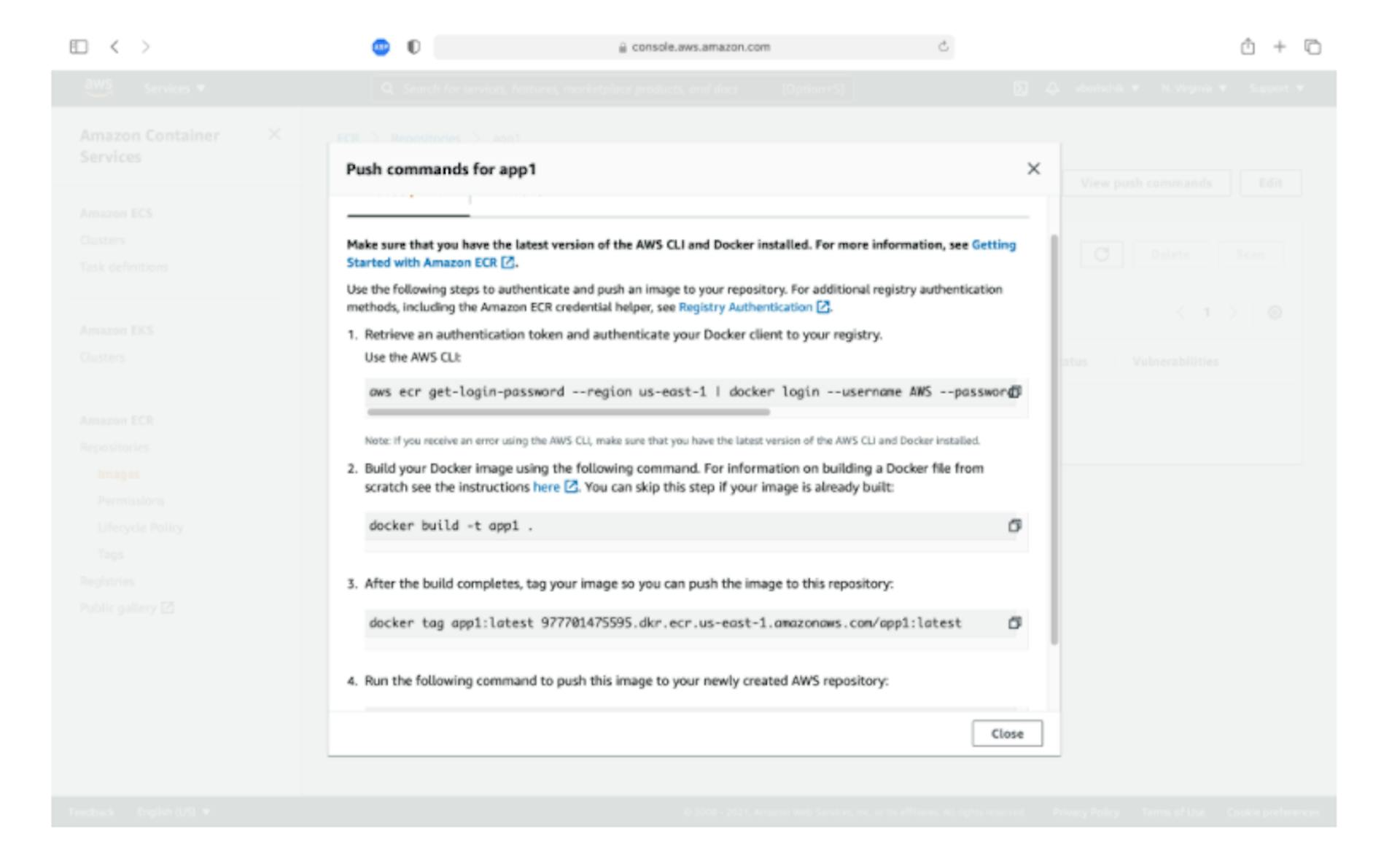 Image 4 - Push commands