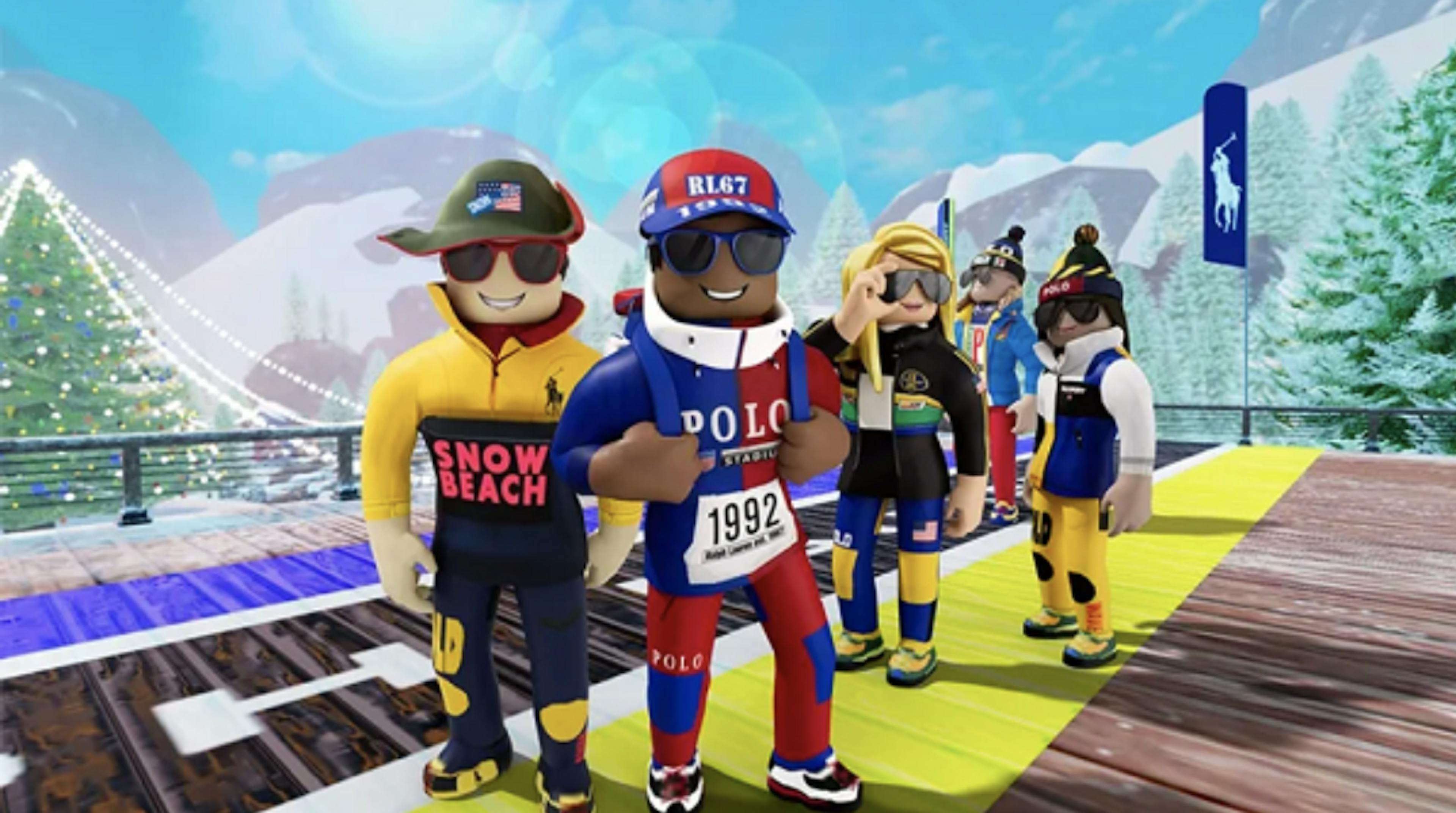 The first Ralph Lauren brand NFT collection was released in Roblox last December