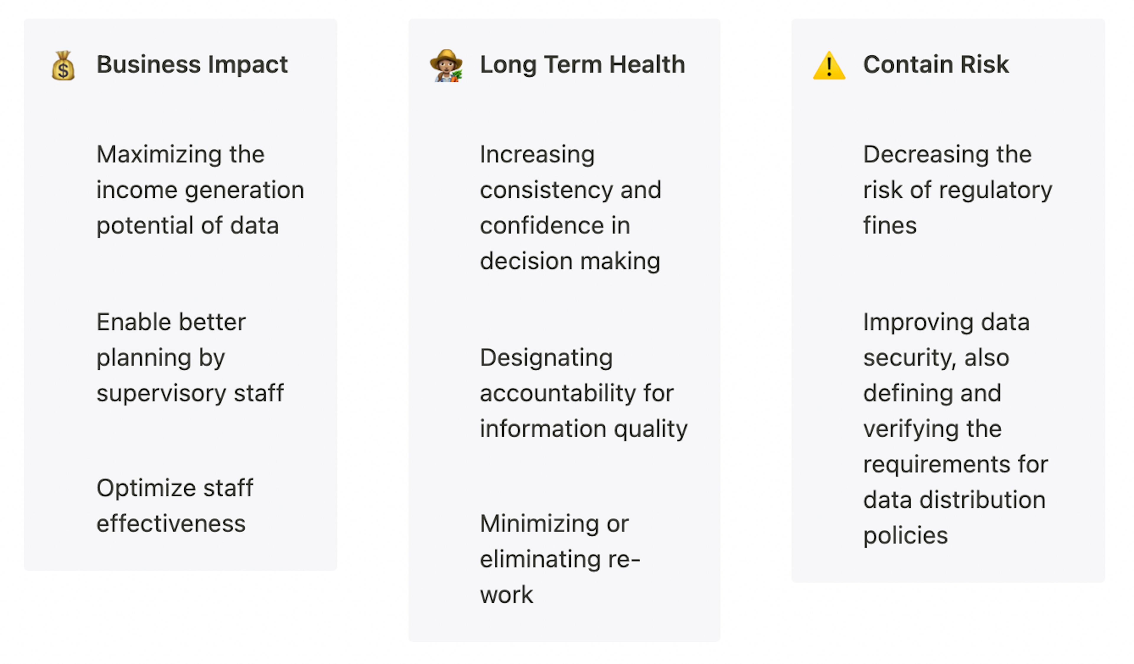 Data Governance Business Impact - by Xavier de Boisredon