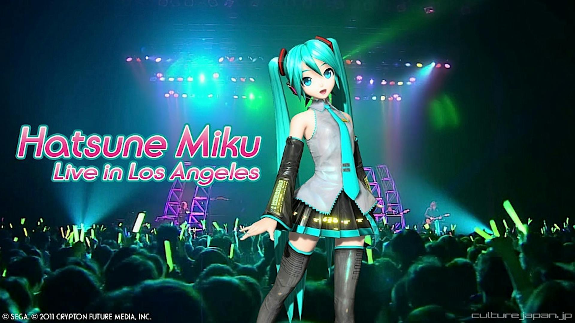 Hatsune Miku concert photo: https://flickr.com/photos/dannychoo/5714338983/in/photostream/