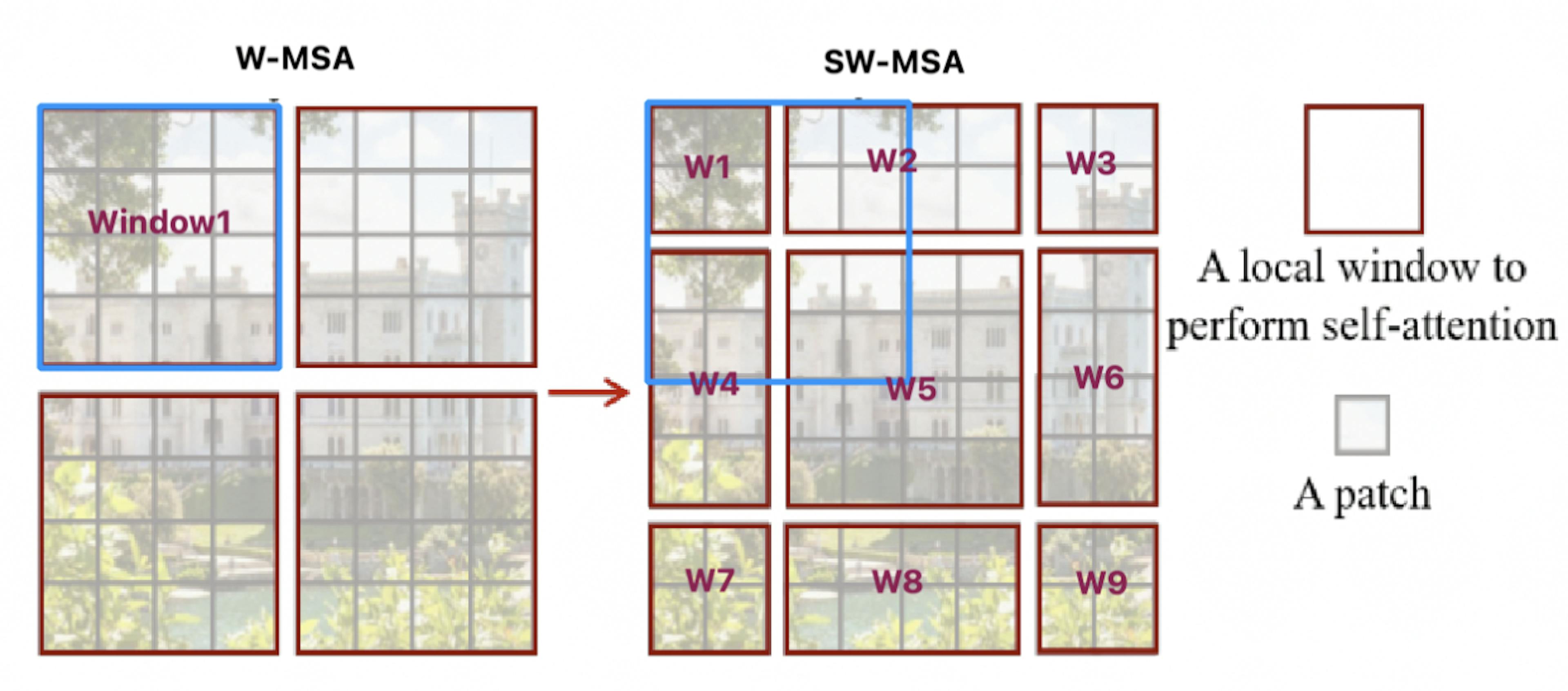 Image: From SWIN paper and edited