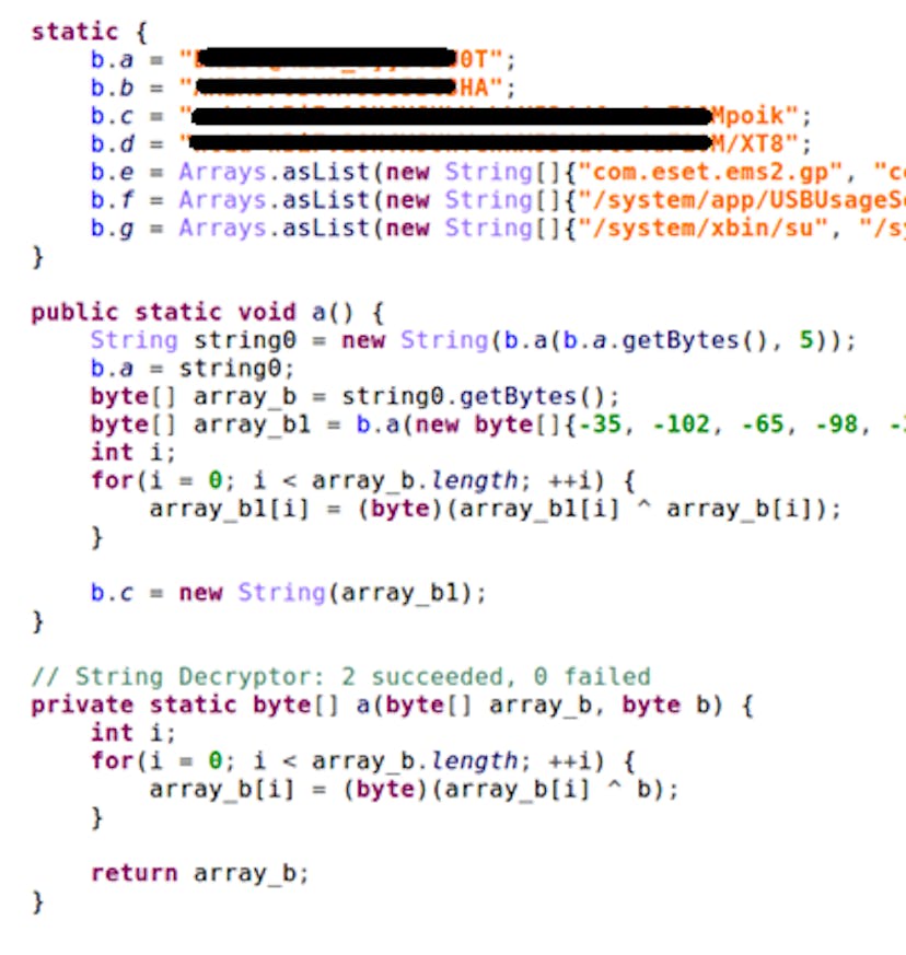 Figure 11 – CopyCat’s cloud-storage key decoding