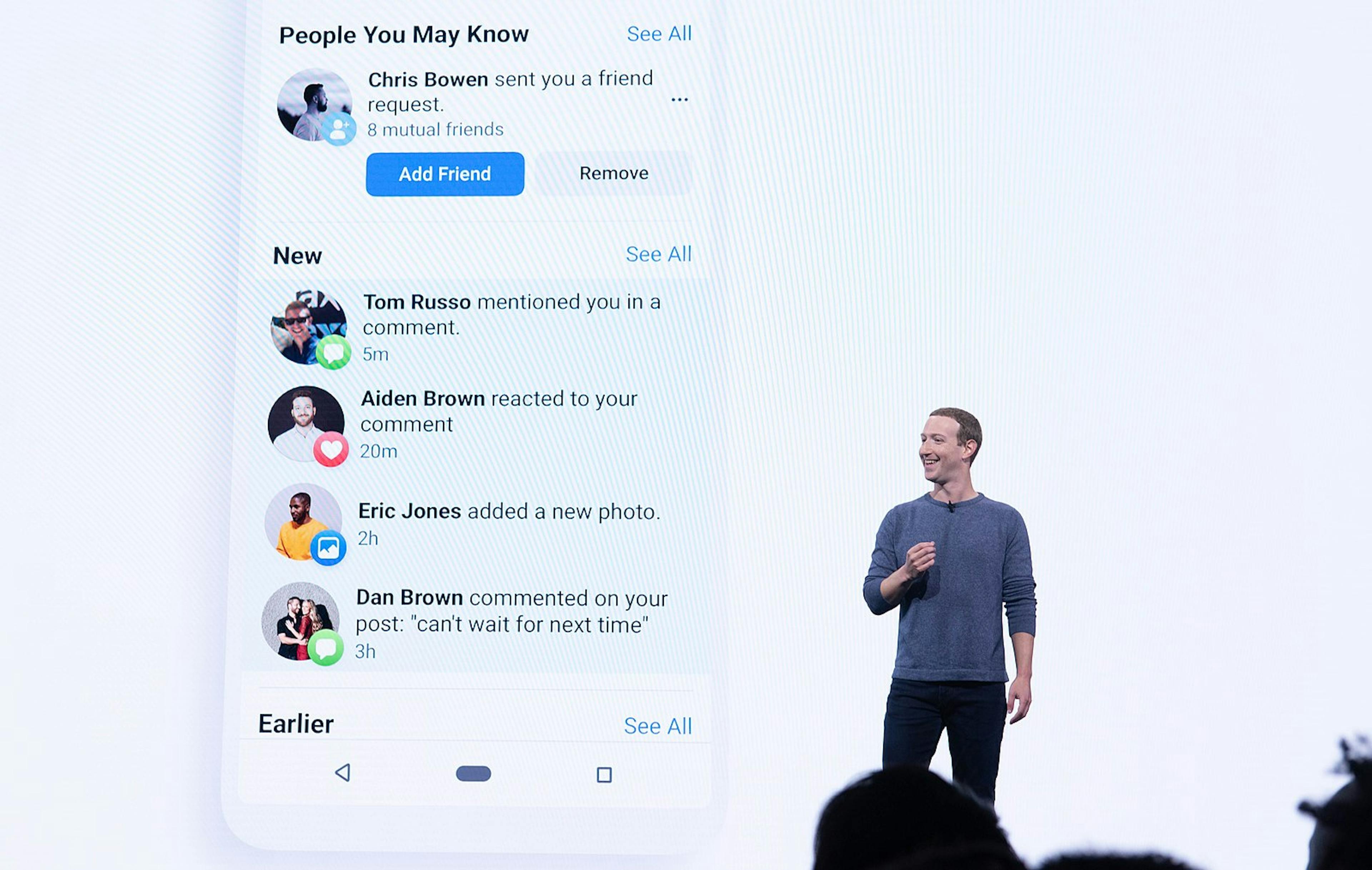 Image from Mark Zuckerberg F8 2019 Keynote \ CC 2.0