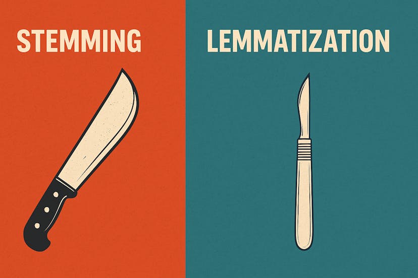 /stemming-vs-lemmatization-what-healthcare-text-data-taught-me-about-nlp-choices feature image