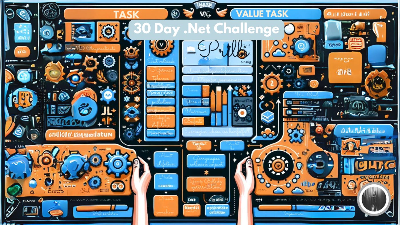 featured image - The 30-Day .NET Challenge - Day 20: Task vs. ValueTask