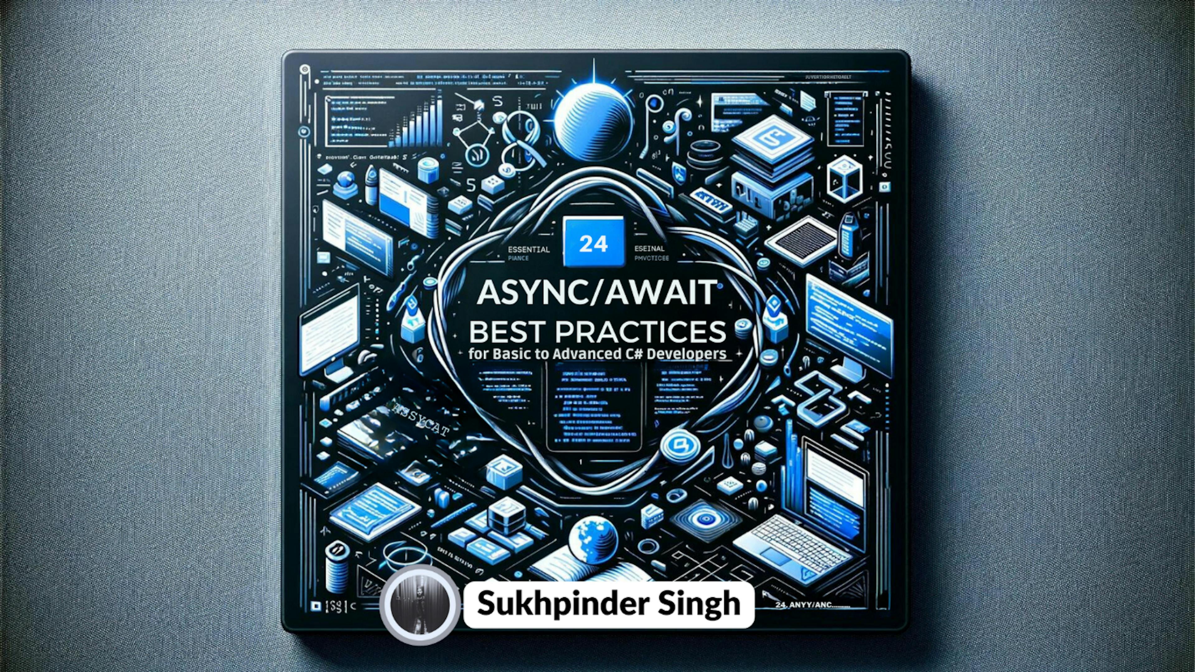 featured image - Async/Await For Basic to Advanced C# Developers: 24 Essential Tips