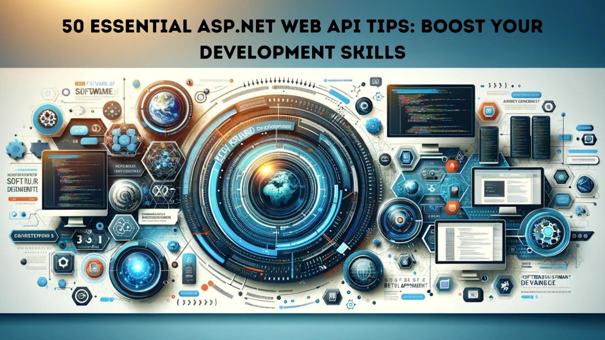 featured image - How to Master .NET 8 Web API: From Setup to Security - The Best 50 Tips