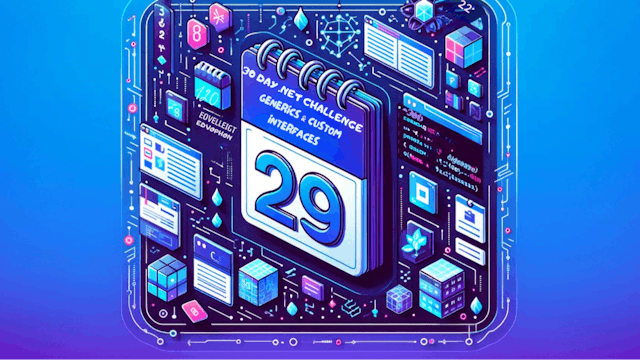 /the-30-day-net-challenge-day-29-generics-and-custom-interfaces feature image