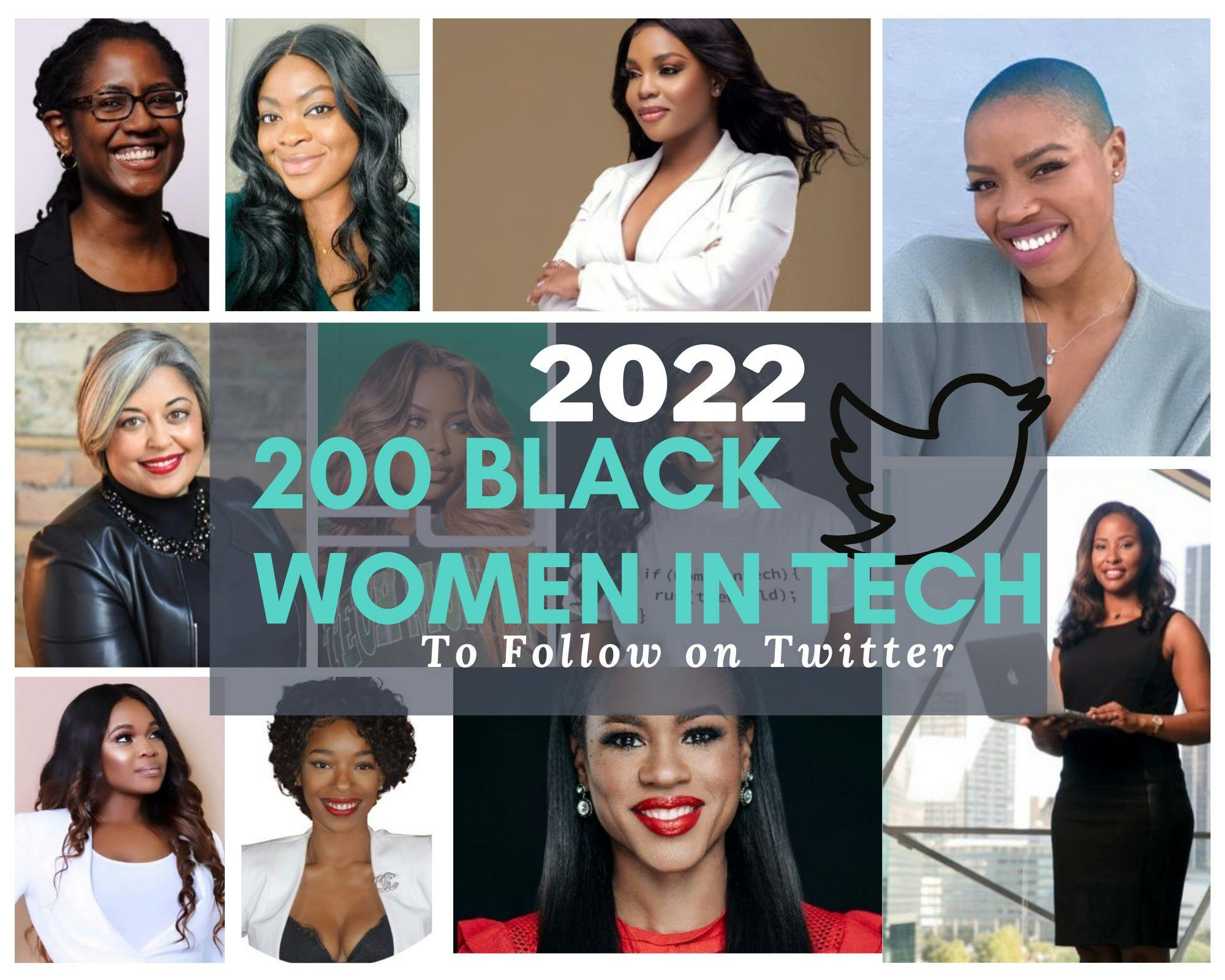 featured image - 200 Black Women in Tech to Follow on Twitter in 2022