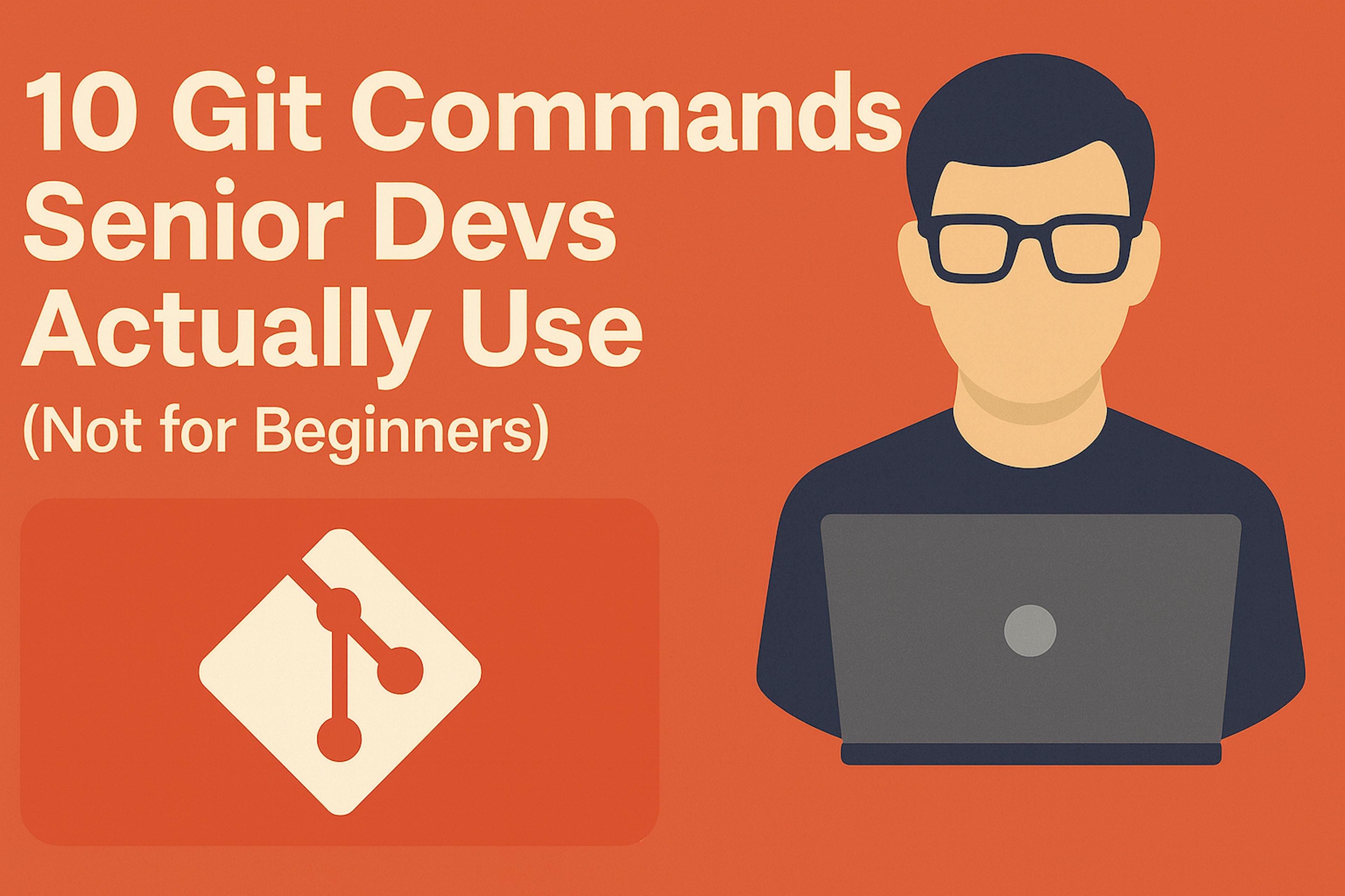 featured image - 10 Git Commands Senior Devs Should Know (and Use Daily)