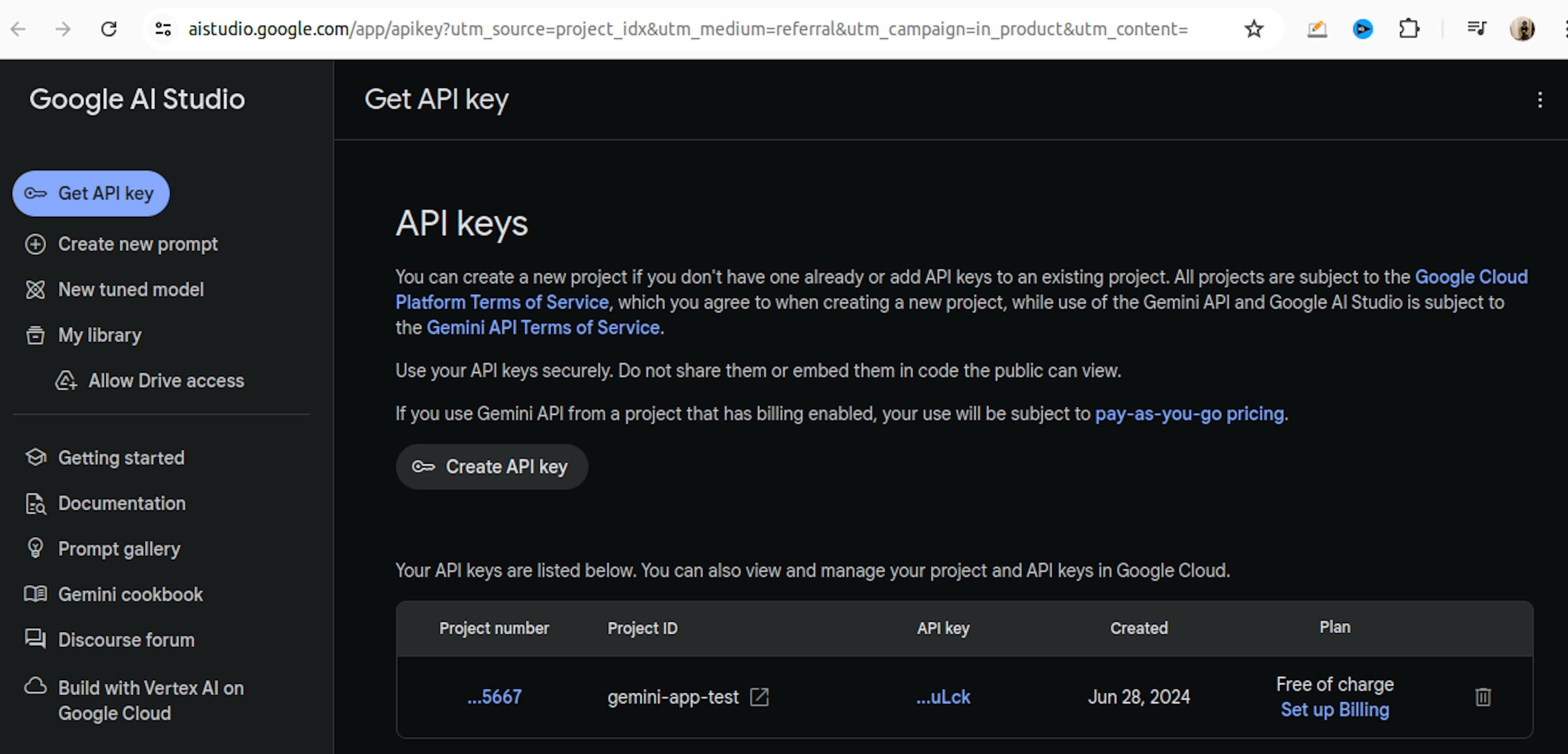 Getting an API Key