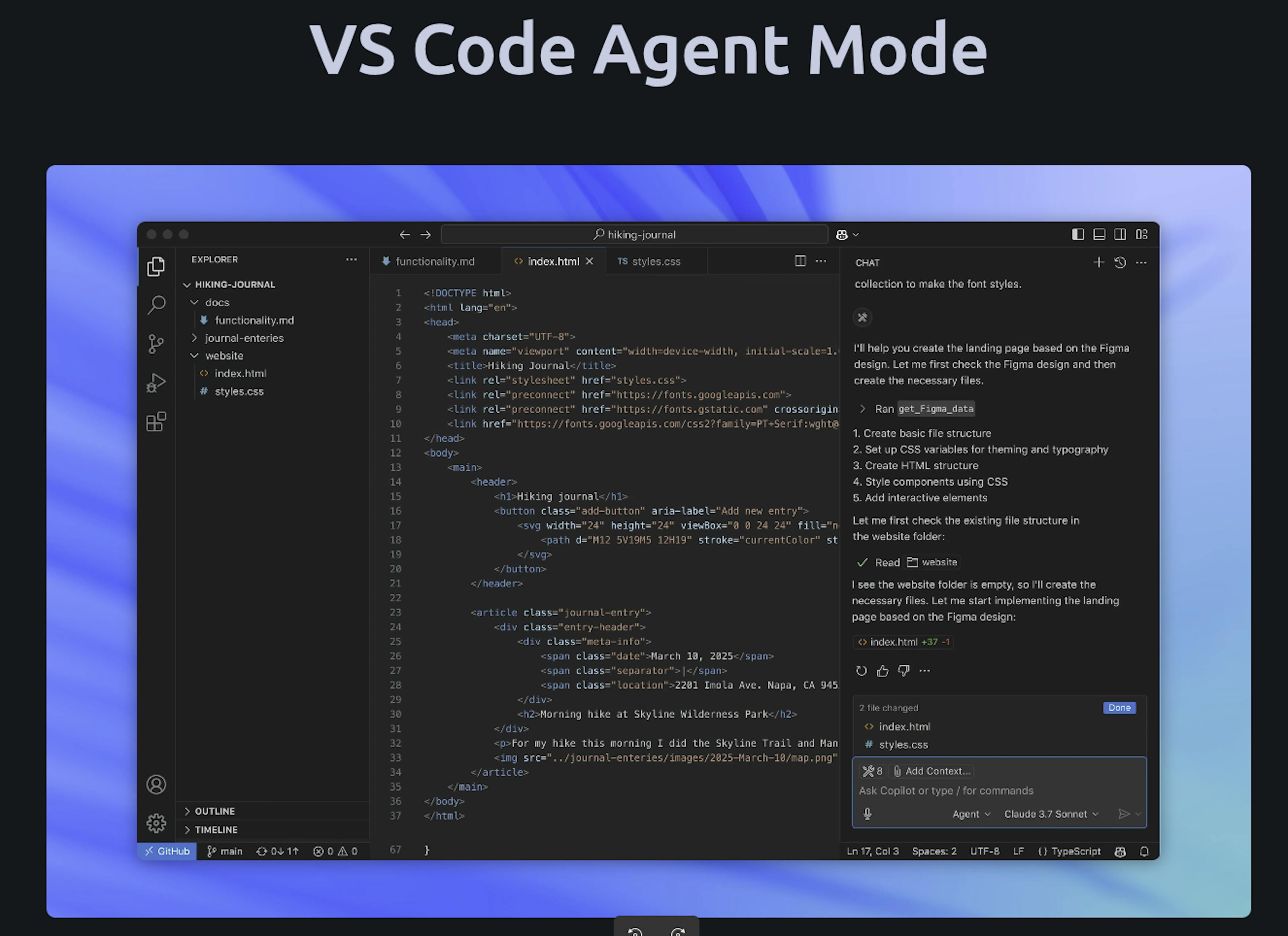featured image - VS Code Gets a Major AI Upgrade with GitHub Copilot’s Agent Mode