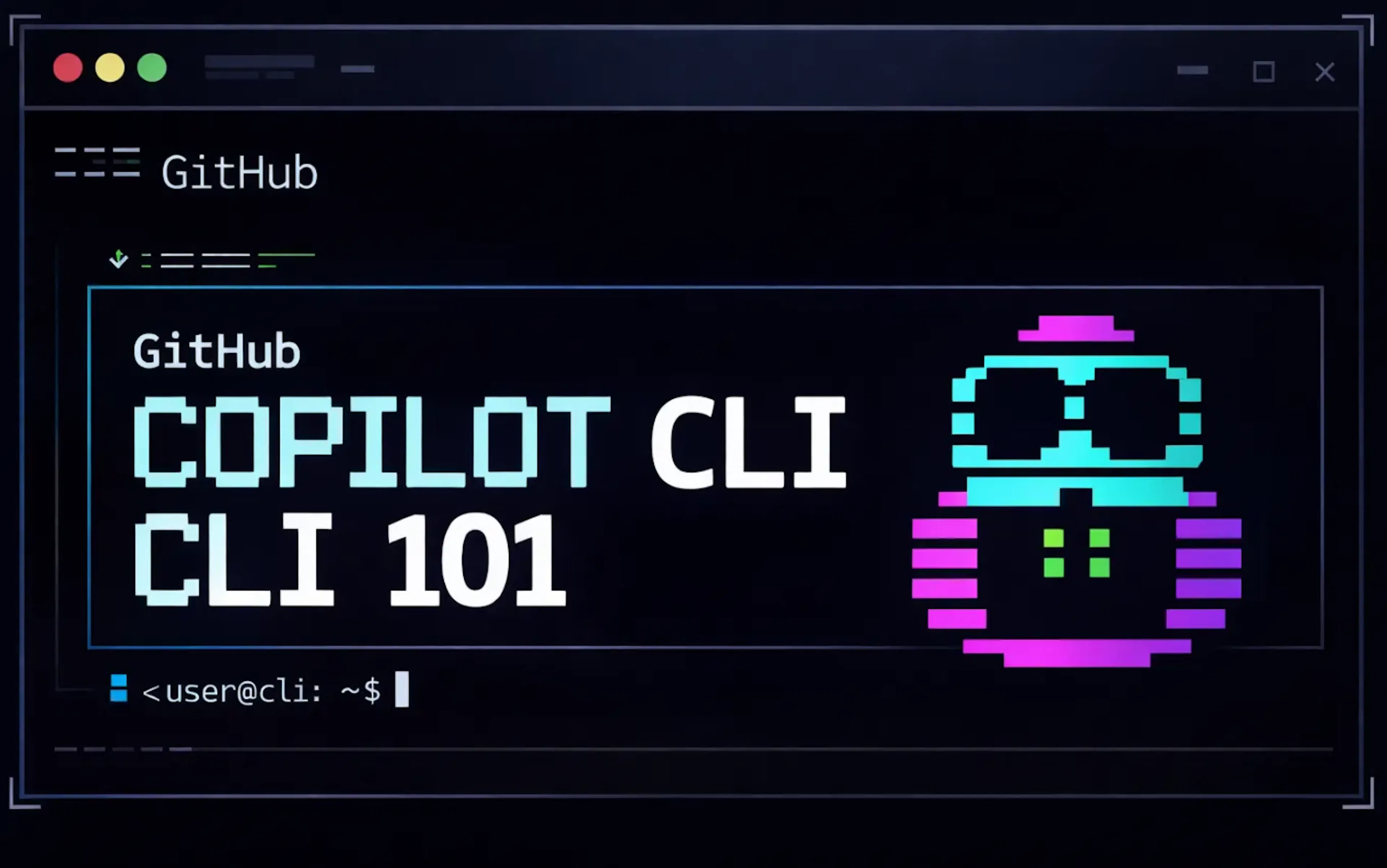 featured image - GitHub Copilot CLI Tutorial for Beginners - From Install to Expert