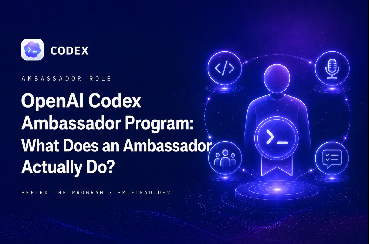 OpenAI Codex Ambassador Program: What Does an Ambassador Actually Do?