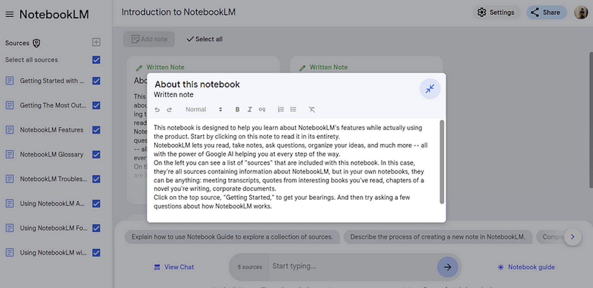 Key Features of NotebookLM