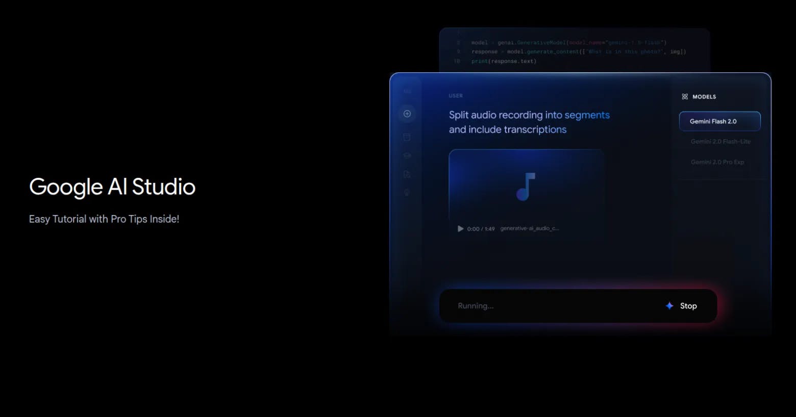 featured image - Google AI Studio Tutorial for Beginners