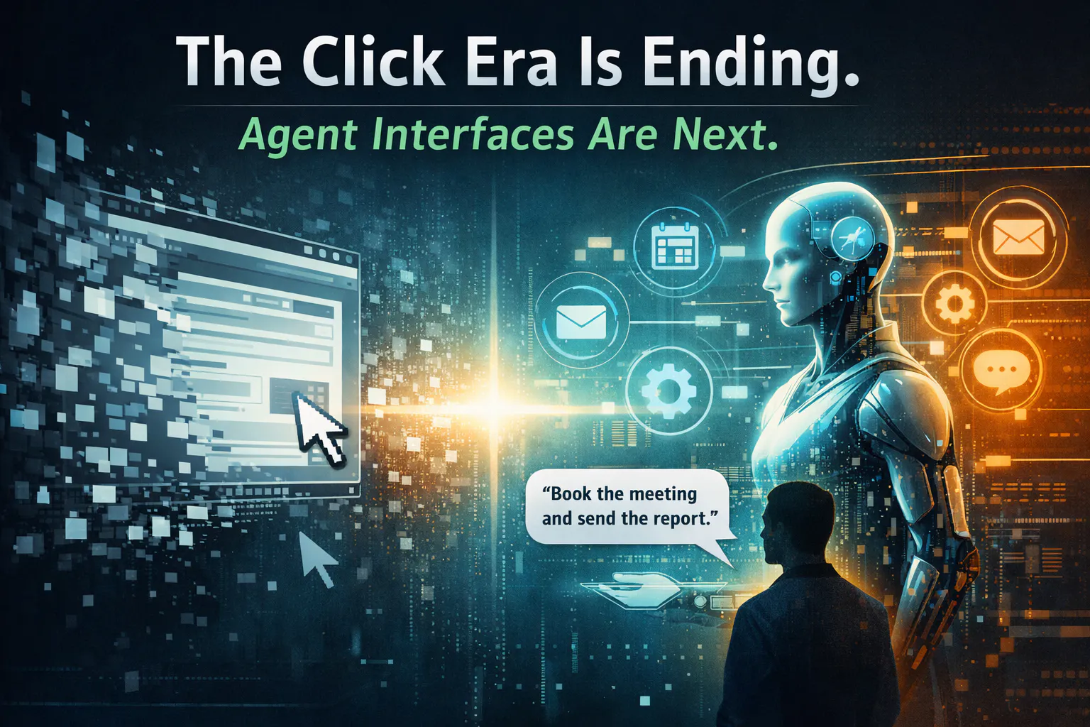The Click Era Is Ending - Agent Interfaces Are Next