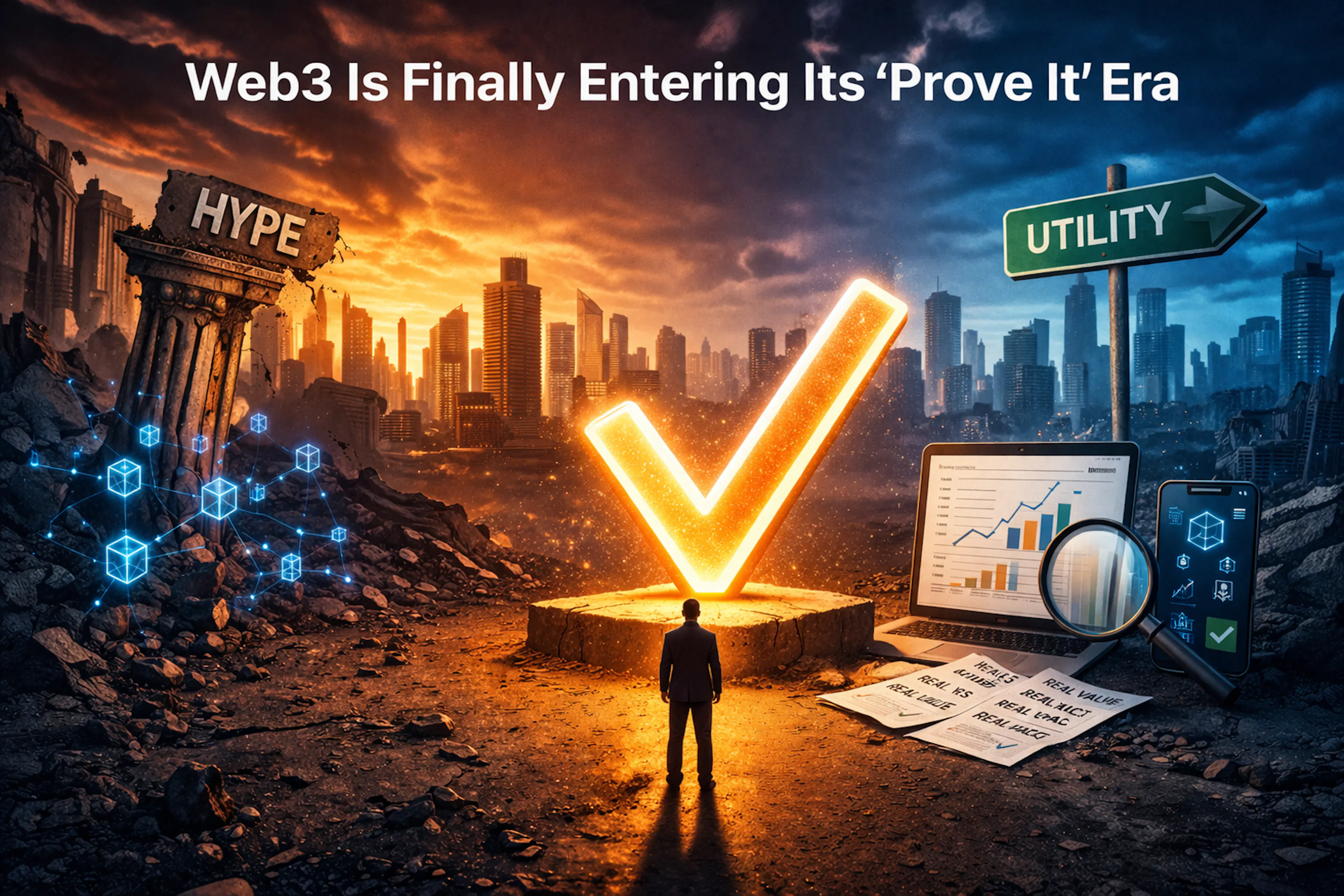 featured image - Web3 Is Finally Entering Its “Prove It” Era