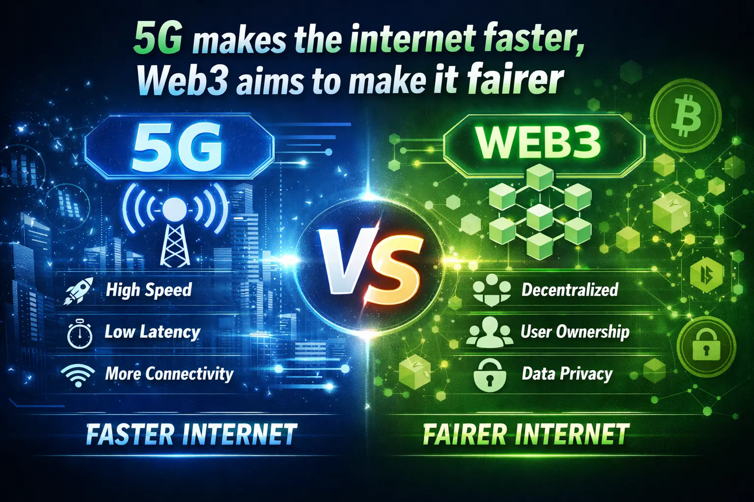 5G Makes the Internet Faster, but Web3 Wants to Make It Fairer