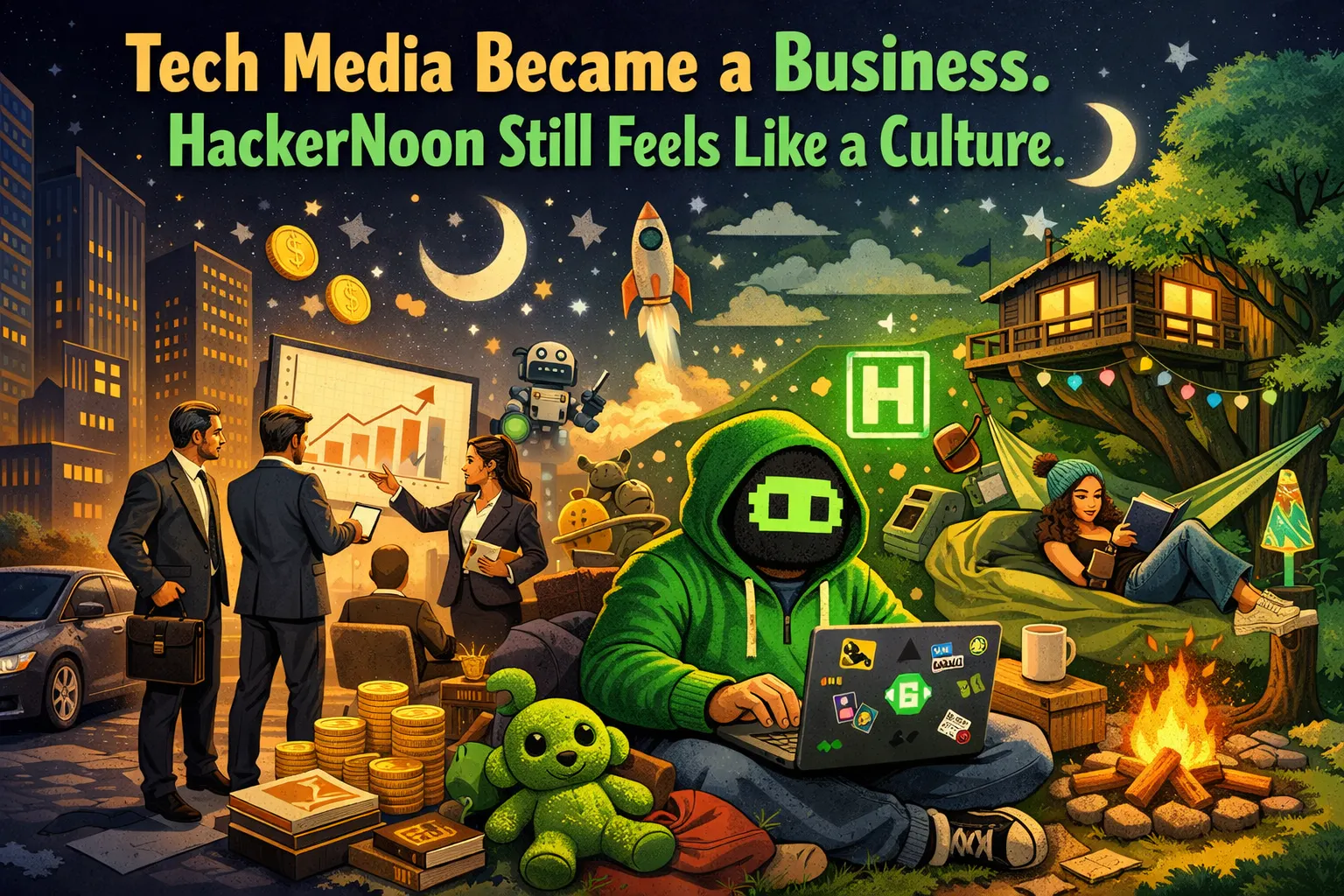 Tech Media Became a Business. HackerNoon Still Feels Like a Culture