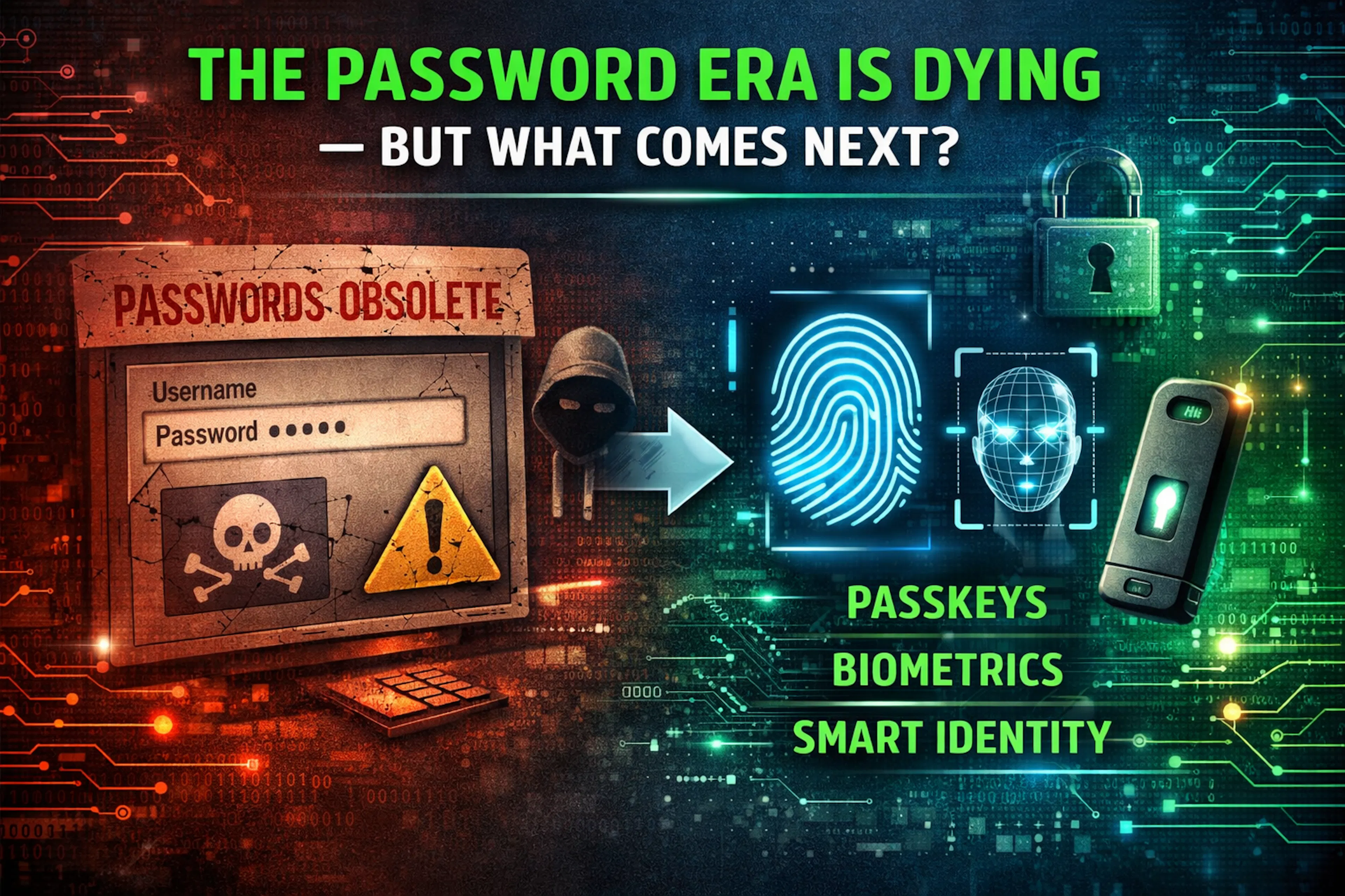featured image - The Password Era Is Dying - But What Comes Next?