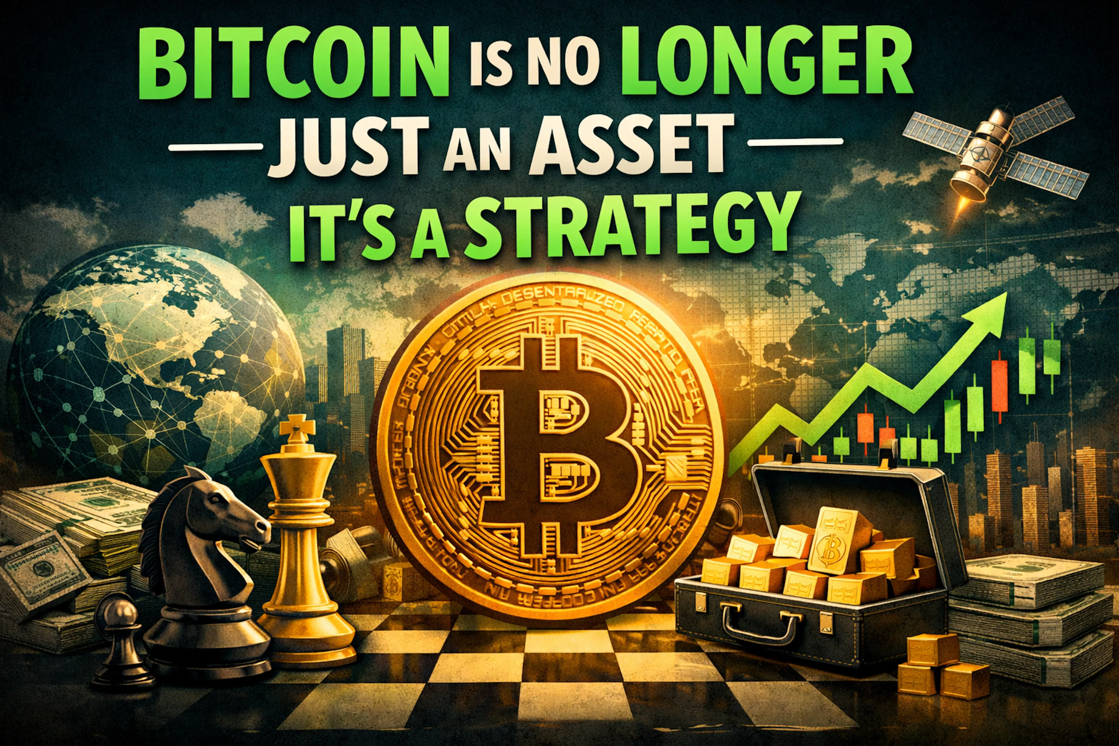 featured image - Bitcoin Is No Longer Just an Asset — It’s a Strategy