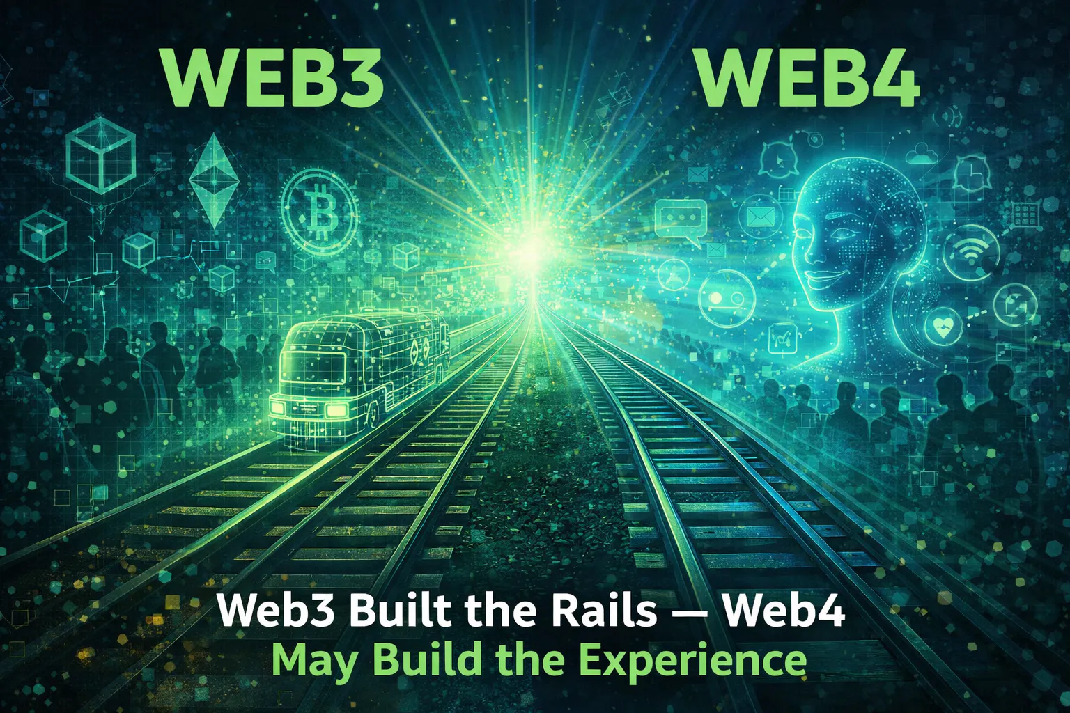 featured image - Web3 Built the Rails - Web4 May Build the Experience