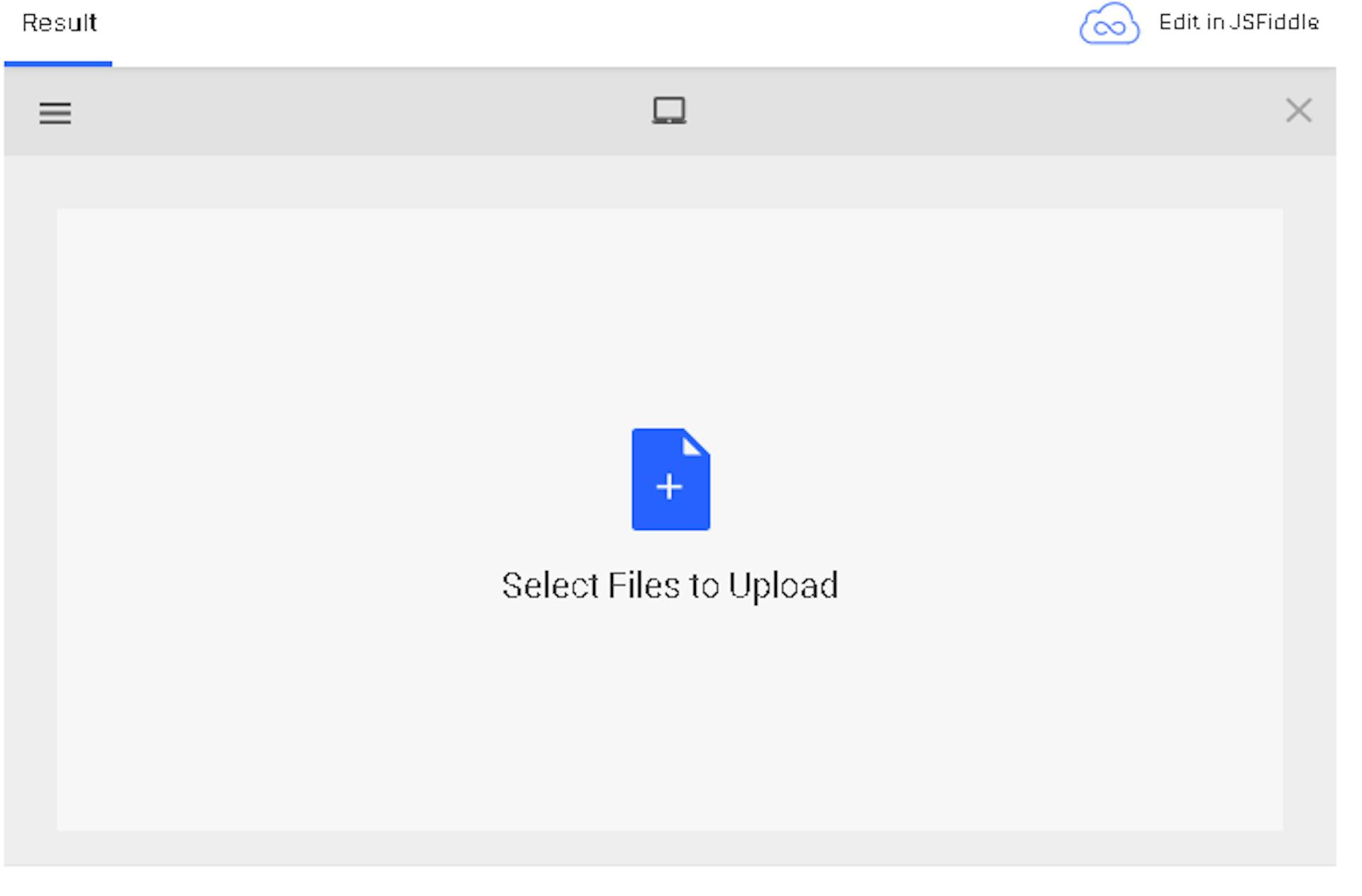 Filestack file uploader for quick image upload